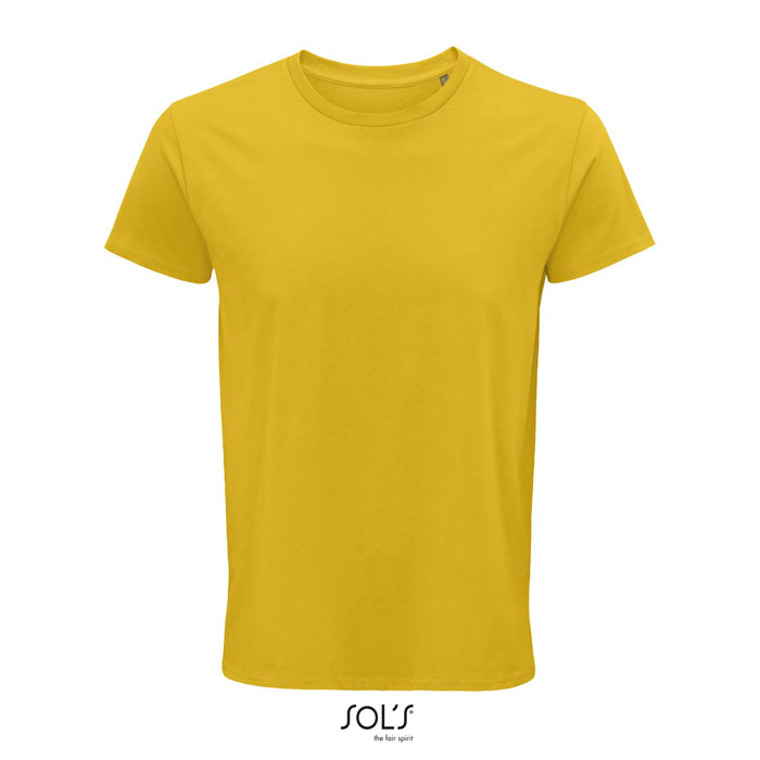 Tshirt coton bio promotionnel homme 150g - CRUSADER Jaune 1